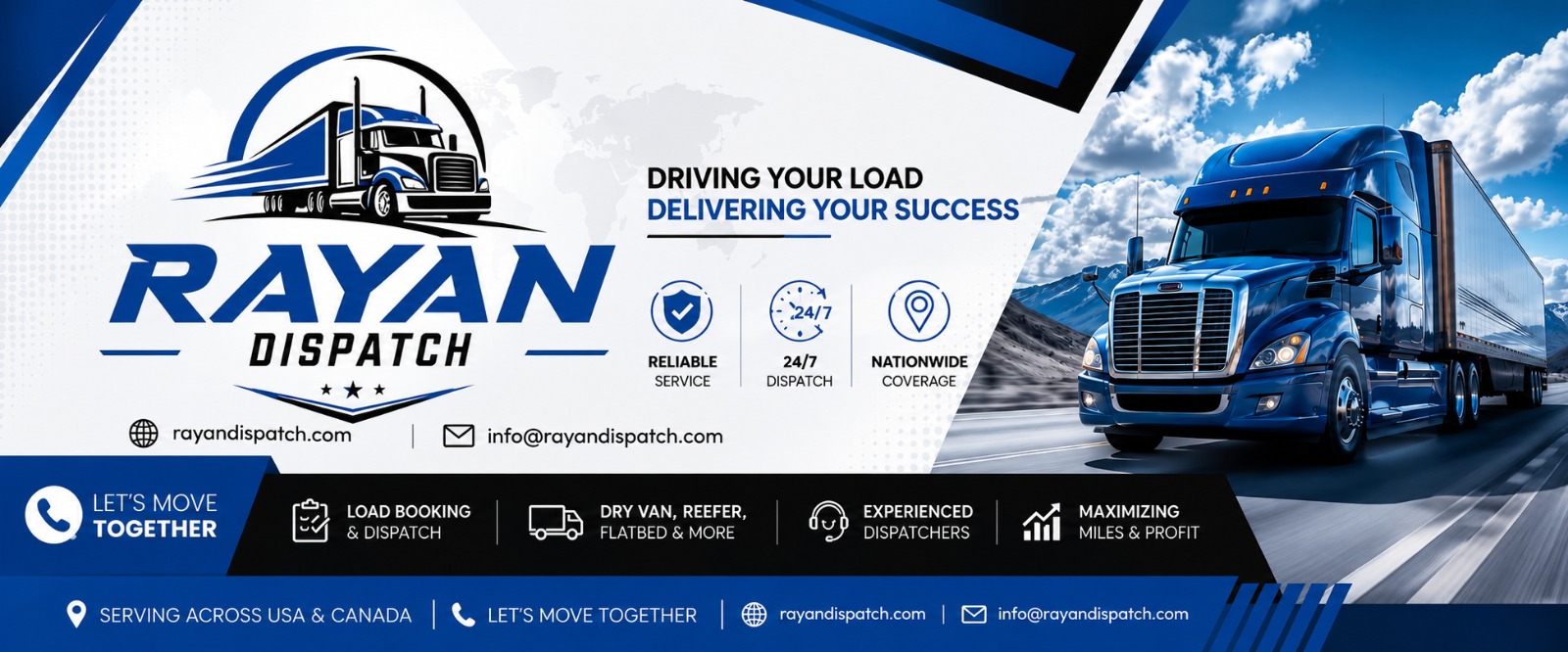 Rayan Dispatch — truck dispatching
